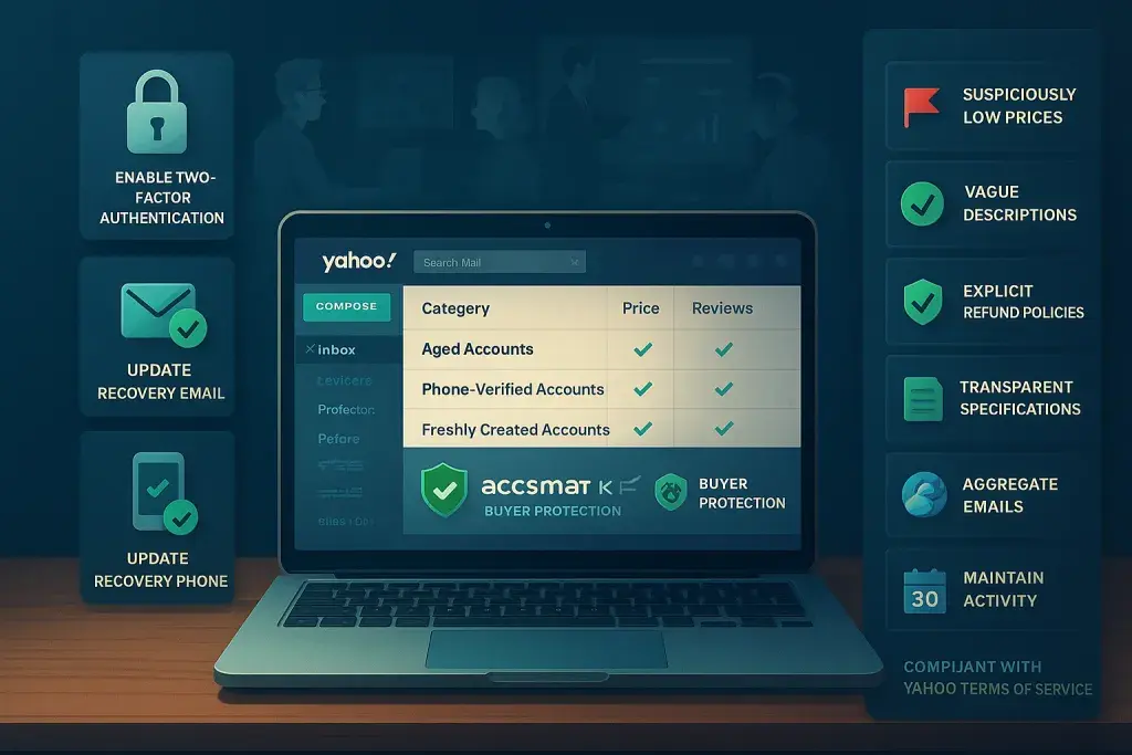 A Practical Guide to Purchasing Yahoo Mail Accounts and Keeping Your Inboxes Secure