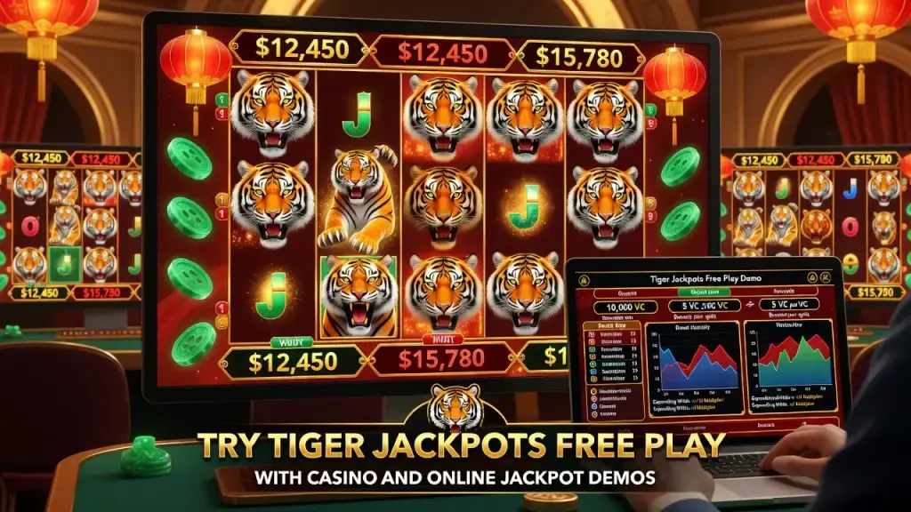 Tiger-Themed Slot Games: Try Tiger Jackpots Free Play with Casino and Online Jackpot Demos